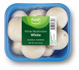 Fresh Brand – Whole White Mushrooms, 8 oz