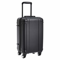 AmazonBasics Extending Trolley Camera Hardcase with Foam and TSA Lock - 22inch - Black