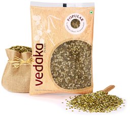 Amazon Brand - Vedaka Popular Green Moong Split, 1kg