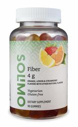 Amazon Brand - Solimo Fiber 4g, 90 Gummies (2 Gummies per Serving)