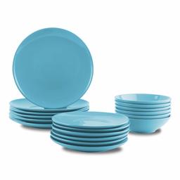 AmazonBasics Dinnware-set, 18-delig