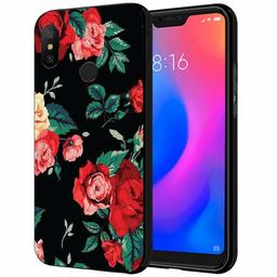 Amazon Brand - Solimo Designer Floral Printed Hard Back Case Mobile Cover for Xiaomi Redmi 6 Pro (D1162)