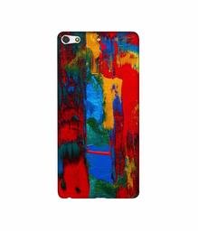 Amazon Brand - Solimo Designer Multiolor Brush Texture on Wall 3D Printed Hard Back Case Mobile Cover for Gionee Elife S7