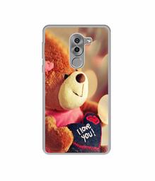 Amazon Brand - Solimo Designer Teddy Bear UV Printed Soft Back Case Mobile Cover for Huawei Honor 6X