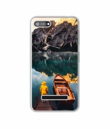 Amazon Brand - Solimo Designer Lake View UV Printed Soft Back Case Mobile Cover for Comio C1