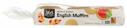 365 EVERYDAY VALUE Wheat English Muffins, 15 OZ