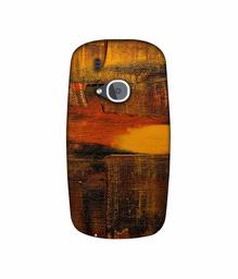 Amazon Brand - Solimo Designer Brown Shade Mashup 3D Printed Hard Back Case Mobile Cover for Nokia 3310