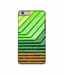 Amazon Brand - Solimo Designer Green Shad Texture 3D Printed Hard Back Case Mobile Cover for Micromax Canvas Knight 2 E471