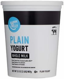 Happy Belly Lowfat Yogurt, Vanilla, 32 oz