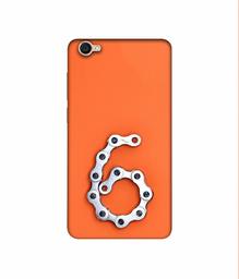 Amazon Brand - Solimo Designer Number Six 3D Printed Hard Back Case Mobile Cover for Vivo Y55L