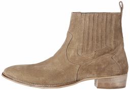 Amazon Brand - find. Men’s Carlisle Chelsea Boots, Brown (Taupe), US 13