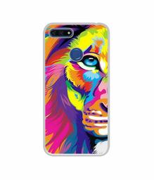 Amazon Brand - Solimo Designer Funny Cat Pattern Print UV Printed Soft Back Case Mobile Cover for Huawei Honor 7A