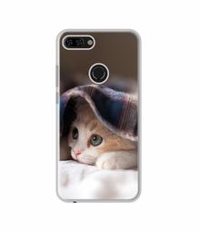 Amazon Brand - Solimo Designer Sleepy Kitten UV Printed Soft Back Case Mobile Cover for Tecno Camon i Twin