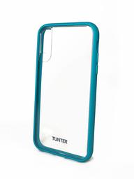 Tunter - Carcasa para TPE, PC, iPhone XS, Color Azul