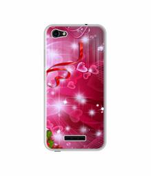 Amazon Brand - Solimo Designer Love UV Printed Soft Back Case Mobile Cover for Lava Z61