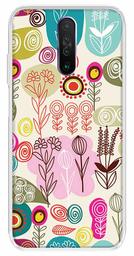 Amazon Brand - Solimo Designer Multicolor Plant Art Design Printed Soft Back Case Mobile Cover for Poco X2 / Xiaomi Redmi K30