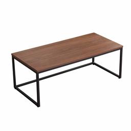 Amazon Brand - Movian Kyyvesi, Walnut Top Coffee Table, 110 x 50 x 40 cm