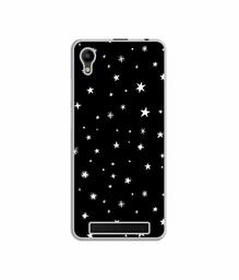 Amazon Brand - Solimo Designer Sperking Stars UV Printed Soft Back Case Mobile Cover for Mobiistar C1 Lite