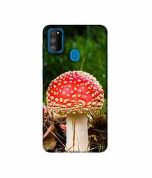 Amazon Brand - Solimo Designer Red Mushroom 3D Printed Hard Back Case Mobile Cover for Samsung Galaxy M21 / M30s