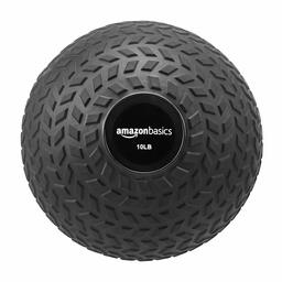 AmazonBasics Slam Ball, Arrow Grip, 10 lb, Black