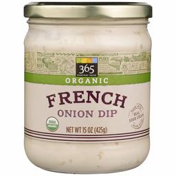 365 Everyday Value, Organic French Onion Dip, 15 Oz