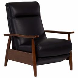 Amazon Brand – Stone & Beam Clayton Reclining Contemporary Leather Living-Room Chair, 30