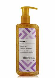 Limpiador facial de espuma Solimo, 8 oz, Paquete de 1