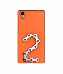 Amazon Brand - Solimo Designer Two Number 3D Printed Hard Back Case Mobile Cover for Vivo Y51L