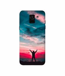 Amazon Brand - Solimo Designer Nature Painting 3D Printed Hard Back Case Mobile Cover for Samsung Galaxy J6