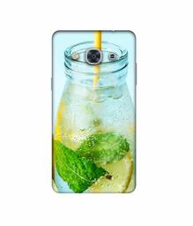 Amazon Brand - Solimo Designer Lemon Juice 3D Printed Hard Back Case Mobile Cover for Samsung Galaxy J3 Pro