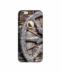 Amazon Brand - Solimo Designer Old Stambh 3D Printed Hard Back Case Mobile Cover for Apple iPhone 6 / 6S (Logo Cut)