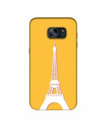 Amazon Brand - Solimo Designer Eiffel Tower 3D Printed Hard Back Case Mobile Cover for Samsung Galaxy S7 Edge