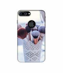 Amazon Brand - Solimo Designer Shade Brush 3D Printed Hard Back Case Mobile Cover for Apple iPhone 7 Plus (Logo Cut)