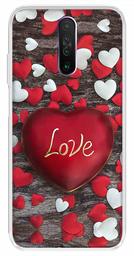 Amazon Brand - Solimo Designer Multicolor Beautiful Heart Design Printed Soft Back Case Mobile Cover for Poco X2 / Xiaomi Redmi K30