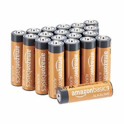 Amazon Basics AA Batteries, 20 pack