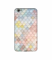 Amazon Brand - Solimo Designer Small Squre Texture 3D Printed Hard Back Case Mobile Cover for Vivo Y66