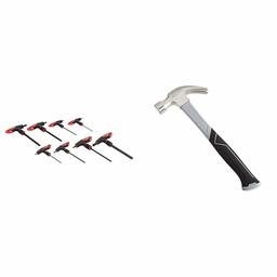 AmazonBasics T-Handle Allen Key Set 8 Pieces 2 -10 mm