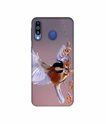 Amazon Brand - Solimo Designer Bird 3D Printed Hard Back Case Mobile Cover for Samsung Galaxy M21