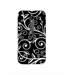 Amazon Brand - Solimo Designer Flower Patterns 3D Printed Hard Back Case Mobile Cover for Motorola Moto G 3rd Generation