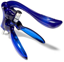 Pinzon Blue Wine Opener with Foil Cutter and Corkscrew