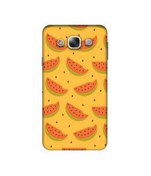 Amazon Brand - Solimo Designer Watermelon Pattern 3D Printed Hard Back Case Mobile Cover for Samsung Galaxy E5