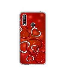 Amazon Brand - Solimo Designer Hearts UV Printed Soft Back Case Mobile Cover for LG W30