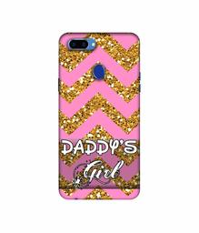 Amazon Brand - Solimo Designer Daddy's Girl 3D Printed Hard Back Case Mobile Cover for Oppo A5