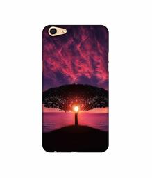 Amazon Brand - Solimo Designer Nature Digital Painting 3D Printed Hard Back Case Mobile Cover for Oppo F3