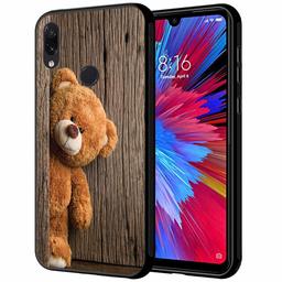 Amazon Brand - Solimo Designer Teddy Bear Printed Hard Back Case Mobile Cover for Redmi Note 7 Pro & Redmi Note 7