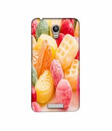 Amazon Brand - Solimo Designer Color Candies 3D Printed Hard Back Case Mobile Cover for Micromax Canvas Spark Q380