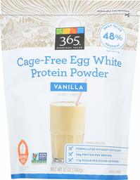 365 Everyday Value, Cage-Free Egg White Protein Powder, Vanilla, 12 oz