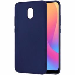 Amazon Brand - Solimo Mobile Cover (Hard Back & Slim) for Mi Redmi 8A (Marine Blue)