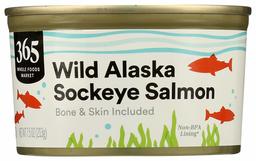 365 Everyday Value, Alaskan Wild Salmon, Red Sockeye, 7.5 oz