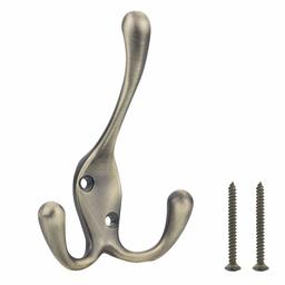 AmazonBasics Tri-Prong Coat Hook AB5100-AS-5